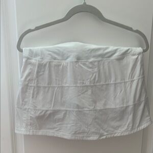 Lululemon White Tennis Skirt